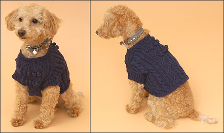 犬わんこセーターの編み方